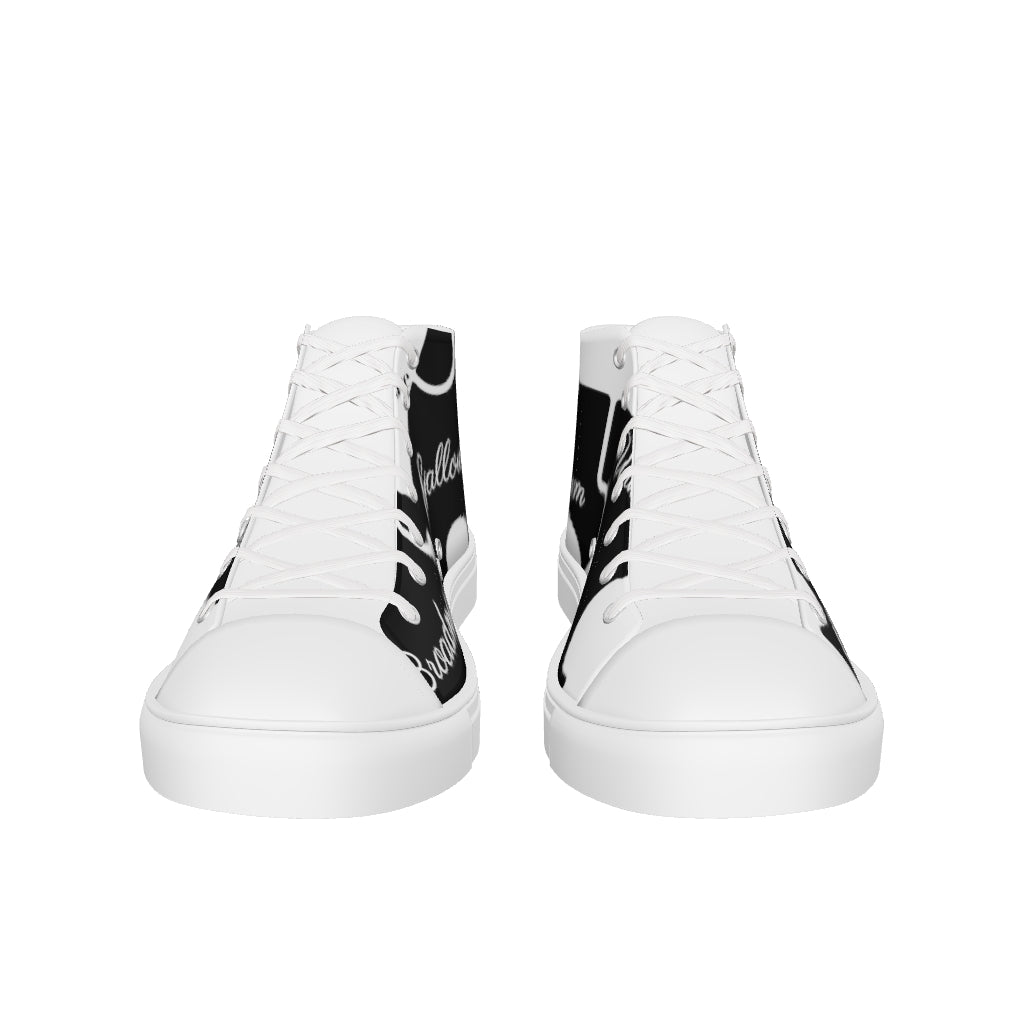 Broadnax Family LOGO ONLY Women’s High Top Canvas Shoes '25